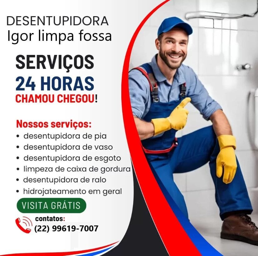 desentupidora em campos dos g